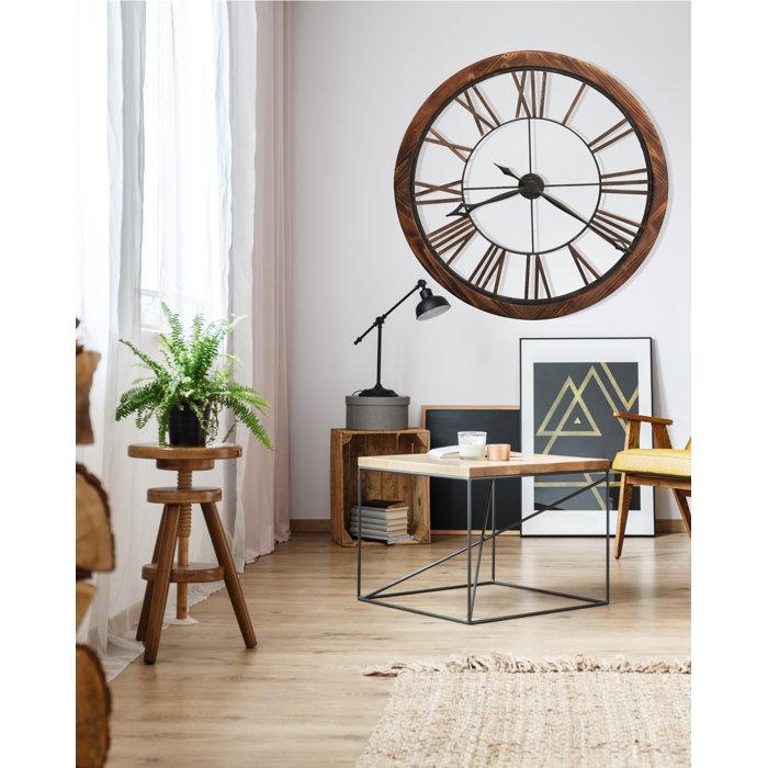 Howard Miller Thatcher Metal Wall Clock & Reviews Wayfair